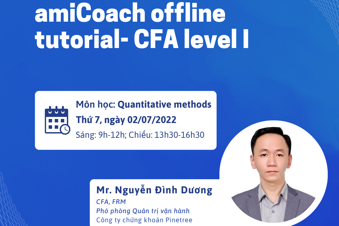 amiCoach offline tutorial- CFA level I