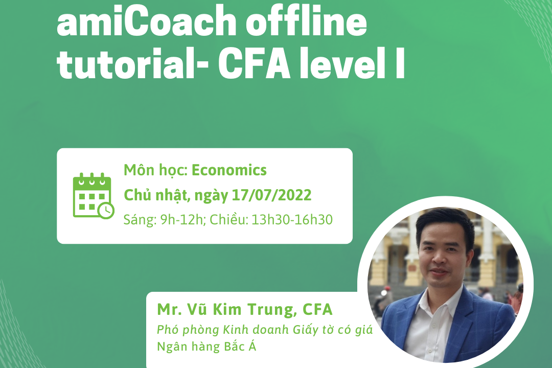 amiCoach offline tutorial- CFA level I