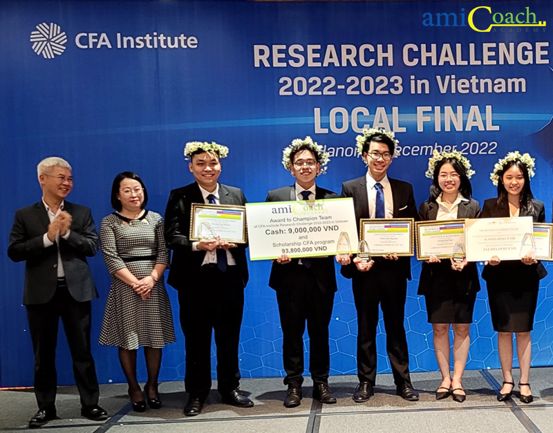 Đại học Kinh tế TP.HCM – Quán quân cuộc thi Phân tích Đầu tư của Viện CFA tại Việt Nam mùa 2022-2023