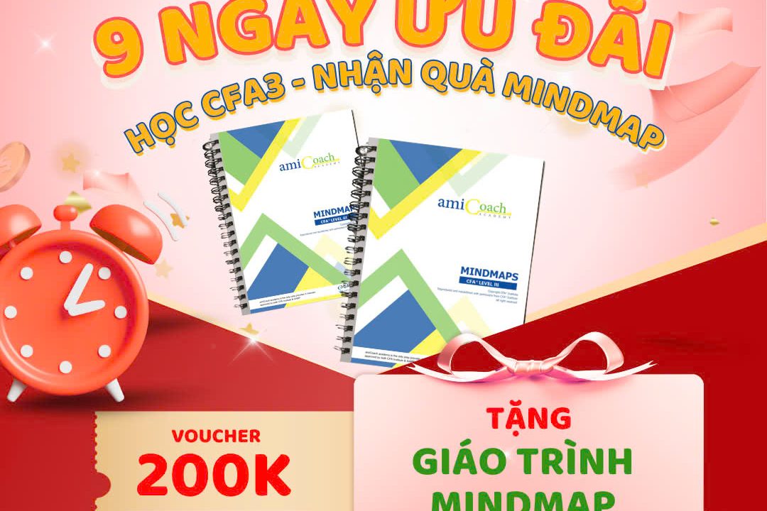 Tặng giáo trình mindmap khi đăng ký khóa CFA level 3